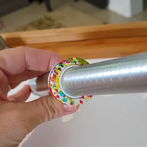 Colorful Patterned Spinner Ring - Picture 8 of 8